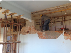 3.墙体拆除 3.墙体拆除